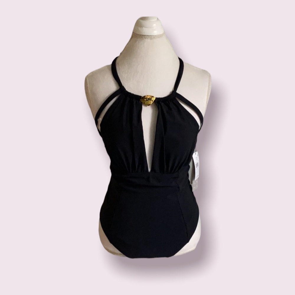 Amoressa Swimwear One Piece Bathing Suit - Picture 1 of 15